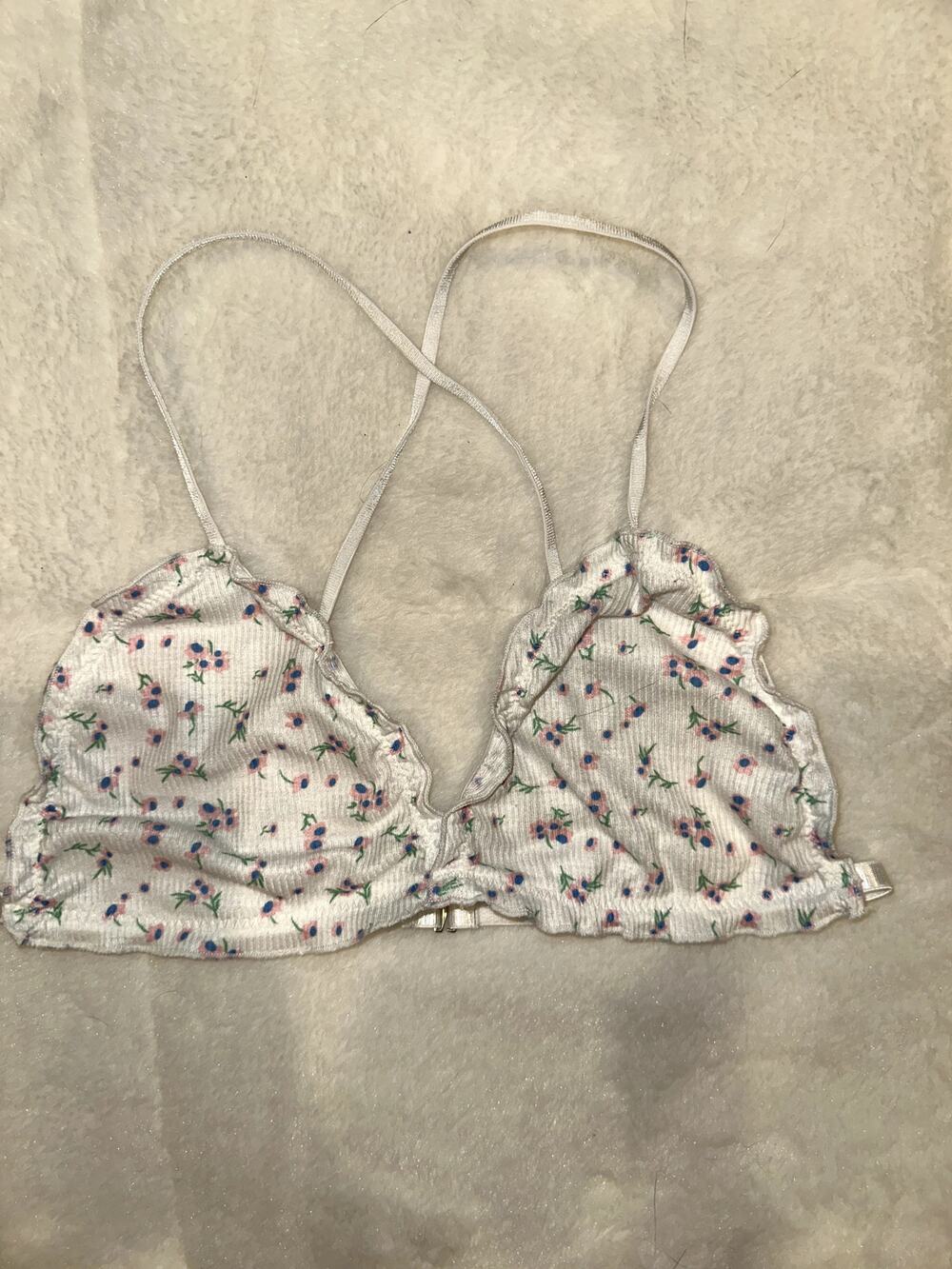 floral shein bra